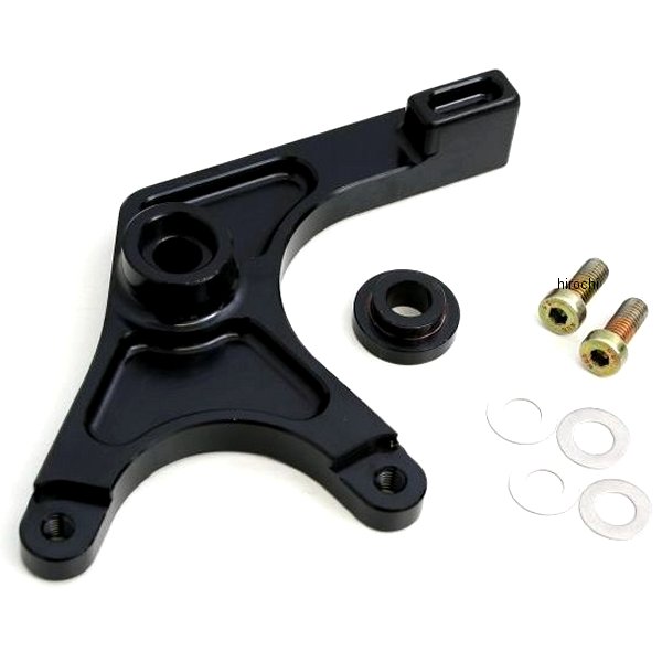 アクティブ ACTIVE リアキャリパーサポート84mmピッチ＆STD径 13年-20年 グロム 黒 4538792657288 WO店