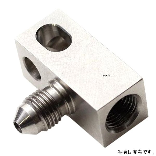 アクティブ ACTIVE #3 フレアブロックアダプター 90° IF1.0-AN3-L-BOX ステンレス FM10AN3L WO店