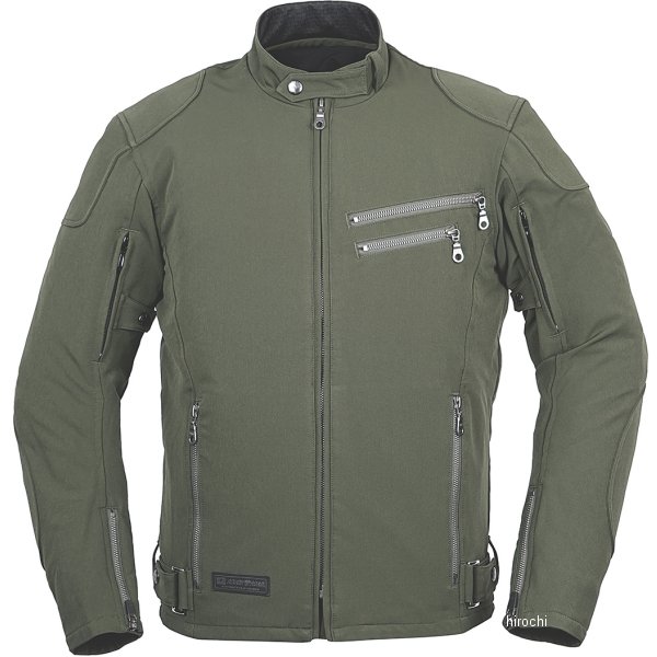 ラフ&ロード 春夏モデル エアスルーソフトシェルストレッチライディングZIPジャケット オリーブ Lサイズ RR7250OV3 WO店の通販は