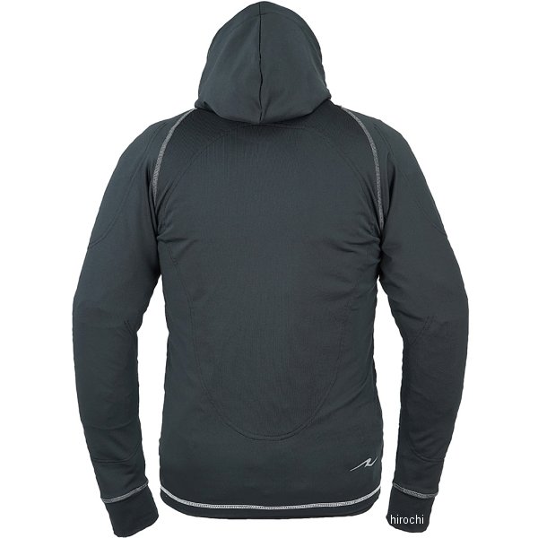 ラフ&ロード 春夏モデル アーマーフーディー エアスルーパッドセット 黒 LLサイズ RR7557APBK4 WO店