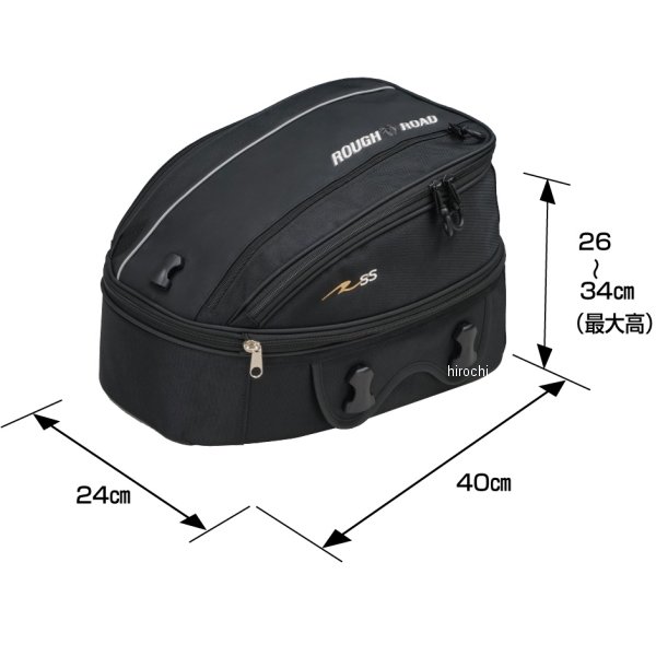 ラフ&amp;ロード クルージングシートバッグ25 18〜25L 黒 RR9039BK WO店_1