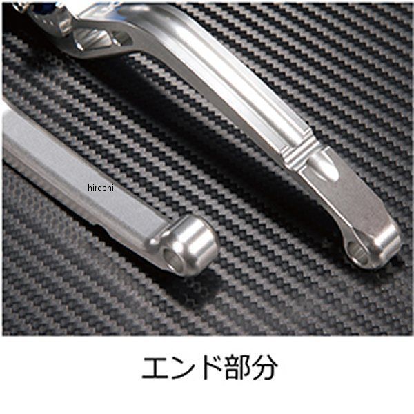 ユーカナヤ U-KANAYA スタンダードタイプ アルミ削り出しビレットショートレバーセット 22年以降 CBR400R、400X ブルー HO082-010-0204 WO店_2