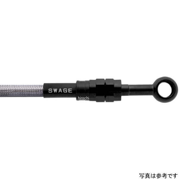 スウェッジラインプロ リア ブレーキホースキット 21年 MT-09 黒 クリア BTP369R WO店