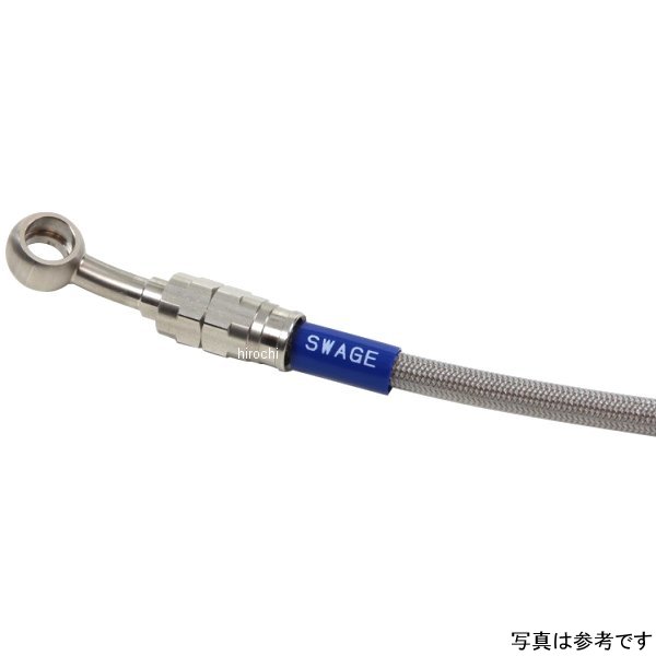 スウェッジラインプロ フロント ブレーキホースキット バイピース 21年 MT-09 ステンレス クリア キャリパー STP372FB WO店