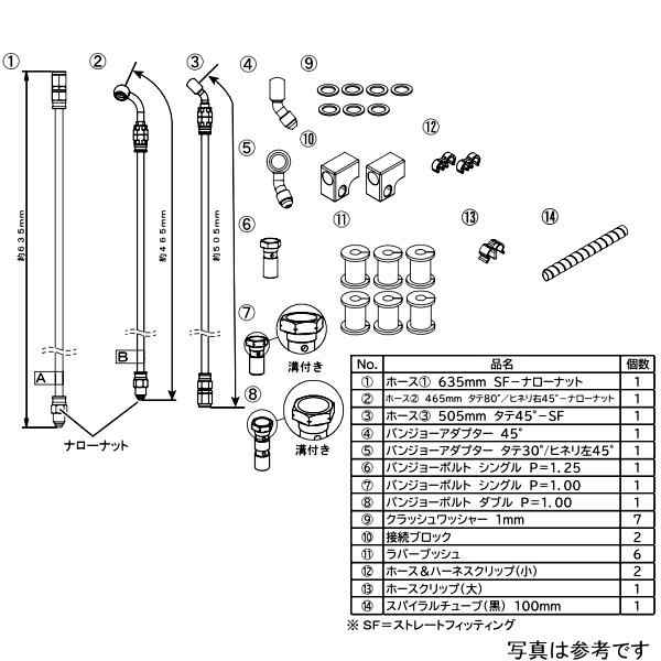 スウェッジラインプロ フロント ブレーキホースキット バイピース 21年 MT-09 ステンレス 黒 キャリパー STPB372FB  WO店の通販はau PAY マーケット - ヒロチー商事 | au PAY マーケット－通販サイト