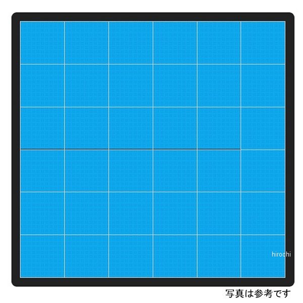 テックタイル TECTile 3小間セット 2,740mm×9,010mm 青/青 TECTILE-TENJI0003-BL-BL WO店