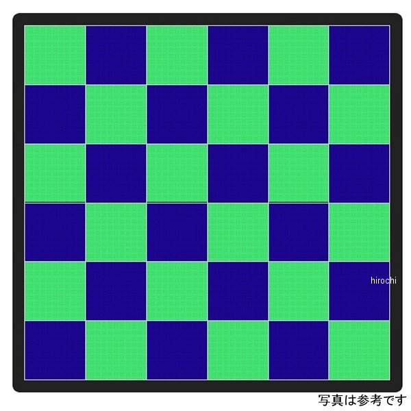 テックタイル TECTile 3小間セット 2,740mm×9,010mm 緑/ネイビー TECTILE-TENJI0003-GN-NV WO店