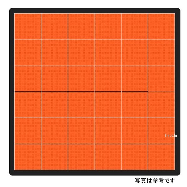 テックタイル TECTile 4小間セット 4,060mm×9,010mm オレンジ/オレンジ TECTILE-TENJI0004-OR-OR WO店