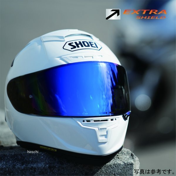 山城 エキストラ EXTRA SHIELD シールド TX ピンロックブロー アライ用 スモーク/シルバー EX024500 WO店