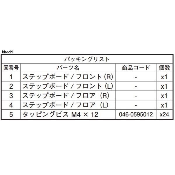 キタコ ステップボード シグナスグリファス シルバー WO店_3