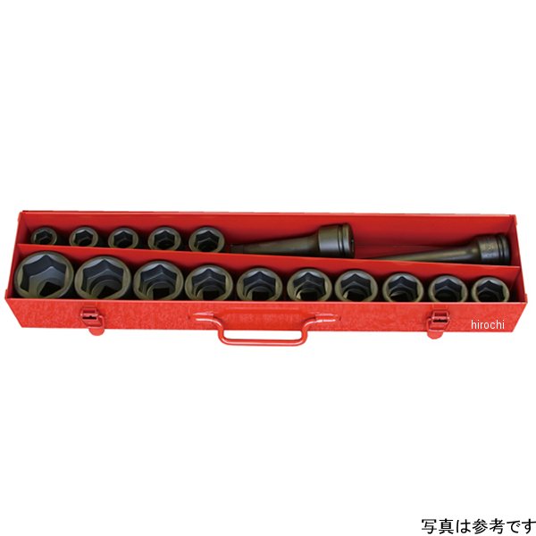 コーケン Ko-ken 3/4"(19mm)SQ. インパクト6角ソケットセット 17ヶ組 WO店