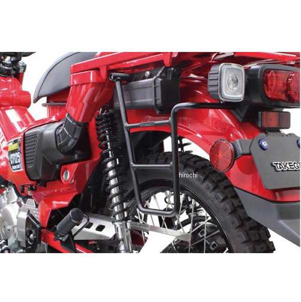 SP武川 アルミサイドバッグサポート CT125 ブラックアルマイト