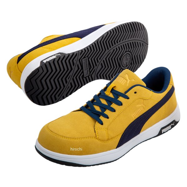 プーマ PUMA ヘリテイジエアツイスト2.0 ローカット 安全靴 作業靴 キャメル 25.0cm WO店の通販は