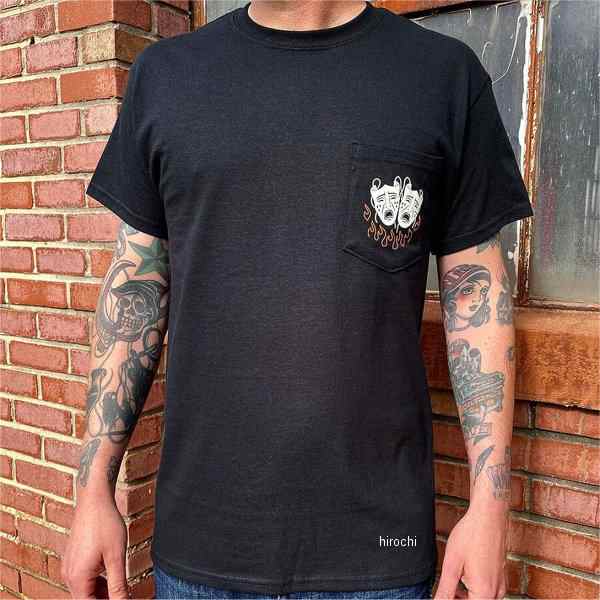 ダイスマガジン ポケットTシャツ DicE X 4Q 黒 XLサイズ 028901-NF WO店の通販は