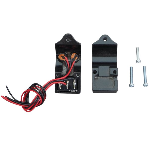 マルコムサプライ MALCOM SUPPLY ミニスイッチボックスキット 配線外出しタイプ インチバー用 2穴 黒 mal-117 WO店_2