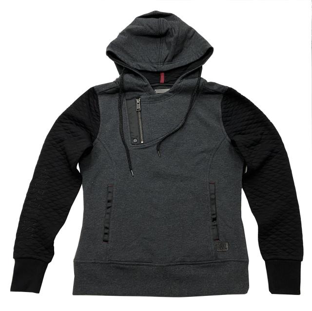 ハーレー純正 新品 長袖 パーカー カウルネック レディース 黒/グレー XSサイズ 96063-18VW-002S WO店の通販は 7,242円