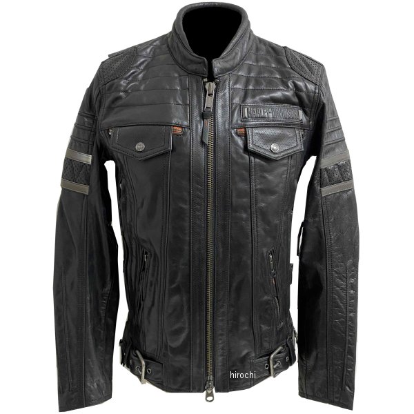 ハーレー純正 新品 レザージャケット トリプルベントシステムウィックツイスター 黒 Sサイズ 98023-18VM-000S WO店の通販は 49,544円