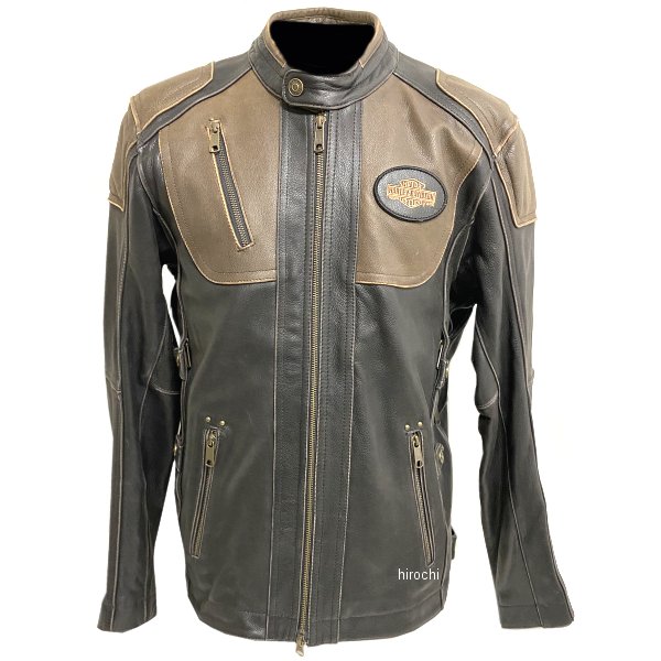 ハーレー純正 新品 レザージャケット トリプルベントシステムトロステル ダークブラウン Mサイズ 98053-19VM-000M WO店の通販は 49,544円
