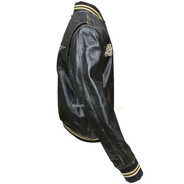 ハーレー純正 新品 レザー ボンバー ジャケット シャレット 黒