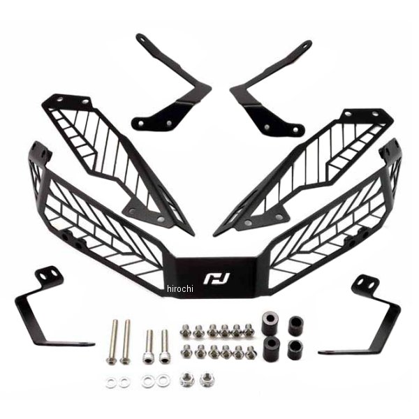 エイチツーシー H2C ヘッドライトガード 20年-22年 ADV150 黒 WO店