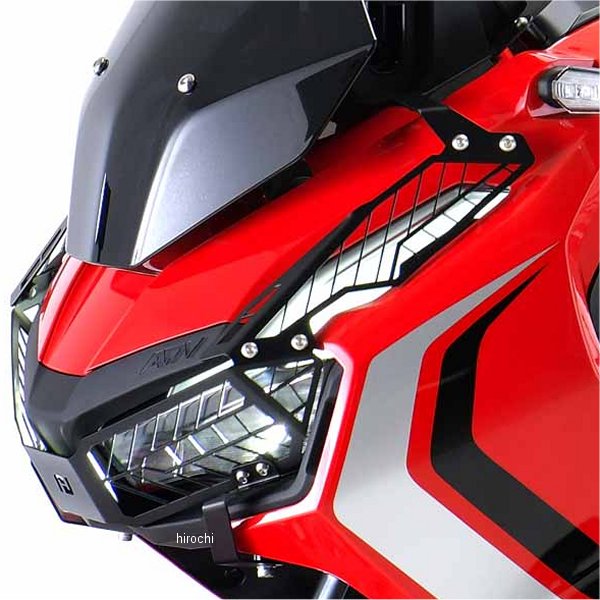 エイチツーシー H2C ヘッドライトガード 20年-22年 ADV150 黒 WO店_2