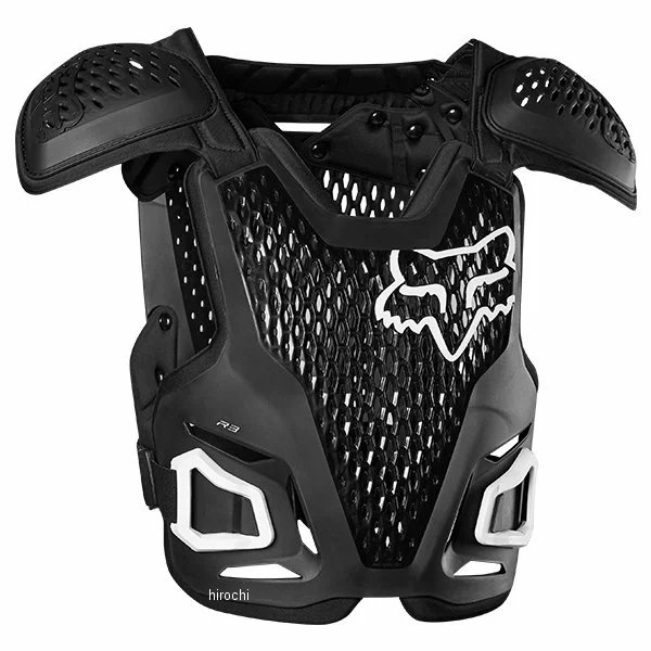 フォックス FOX プロテクター R3ルーストデフレクター 黒 S/M