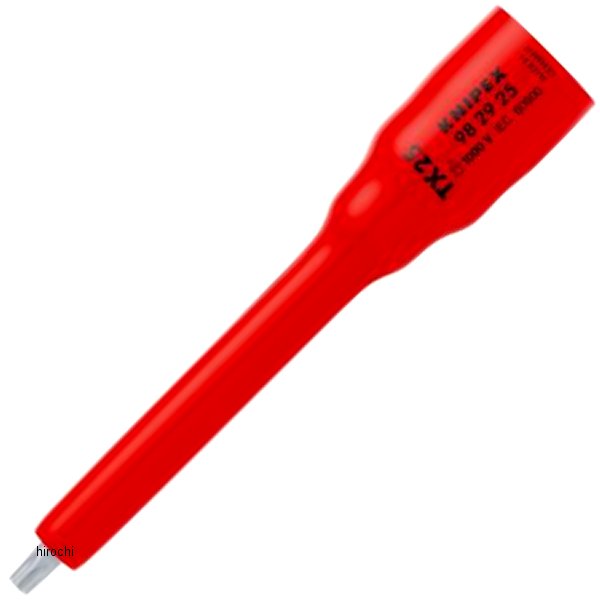 KNIPEX クニペックス (3/8SQ) 絶縁ソケットTx25 1000V 9829-25 WO店の通販は 7,026円