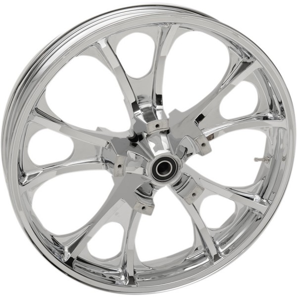 COASTAL MOTO 3D キャストホイール フロント 21×3.5 09年-22年 ハーレー FLHTCUTG ABS有 クローム 0201-2395 WO店