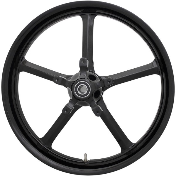 COASTAL MOTO ロックスターモト アルミホイール フロント 21×3.25 09年-22年 ハーレー FLHTCUTG ABS有 黒 0201-2405 WO店