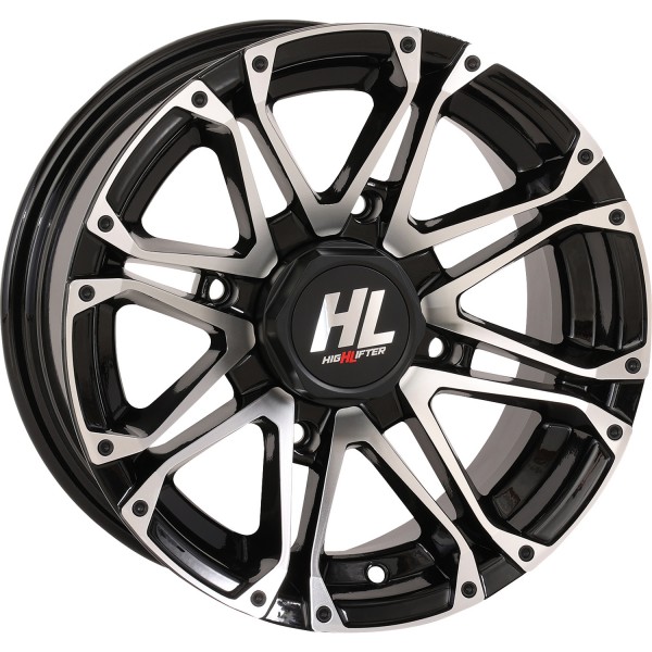 ハイリフター HIGHLIFTER HL3 ホイール フロント、リア 14×7 4/137 4+3 12年-13年 KRT 750 Teryx4 EPS 4x4 黒 0230-1233 WO店