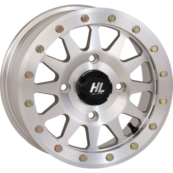 ハイリフター HIGHLIFTER HLA1 ホイール フロント、リア 14X7 4/156 5+2 20年-22年 YXZ1000R SS XT-R 4x4 シルバー 0230-1286 WO店