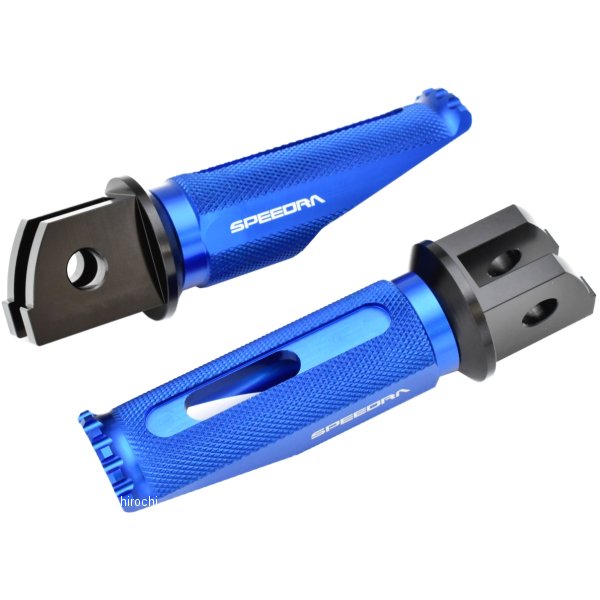 スピードラ SPEEDRA 軽銀削り出し足つき レーシングタイプ タンデム側 21年今後 MT-09 黒/青 AFPR218BE WO店