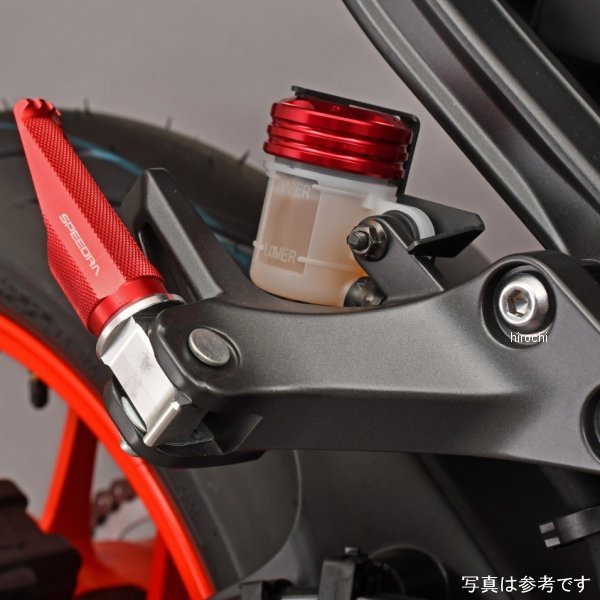スピードラ SPEEDRA 軽銀削り出し足つき レーシングタイプ タンデム側 21年今後 MT-09 黒/青 AFPR218BE WO店