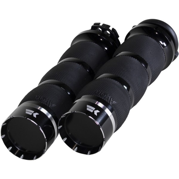 クロームワークス KHROME WERKS エアトレーサーグリップ 1" 黒 0630-2840 WO店