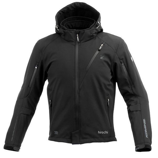 コミネ KOMINE 秋冬モデル プロテクトソフトシェルウィンターパーカ-IFU ネオブラック XLサイズ 4582611191804 WO店 23,850円