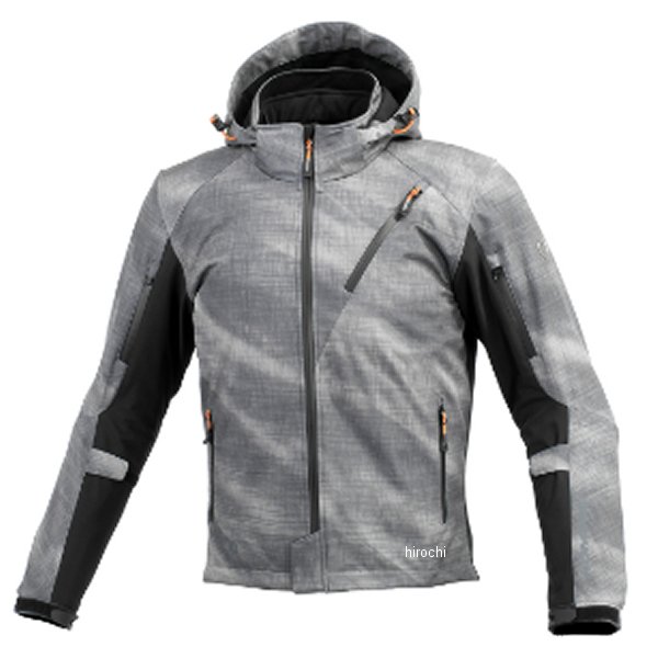 コミネ KOMINE 秋冬モデル プロテクトソフトシェルウィンターパーカ-IFU ネオスモーク XLサイズ 4582611191996 WO店