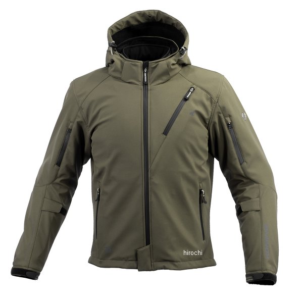 コミネ KOMINE 秋冬モデル プロテクトソフトシェルウィンターパーカ-IFU ネオオリーブ WLサイズ 4582611192030 WO店 23,850円