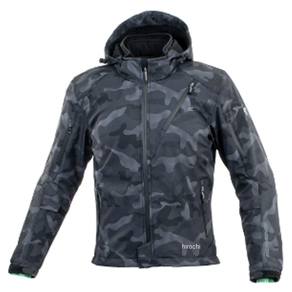 コミネ KOMINE 秋冬モデル プロテクトソフトシェルウィンターパーカ-IFU モノクロームカモ Lサイズ 4582611192122 WO店 23,850円