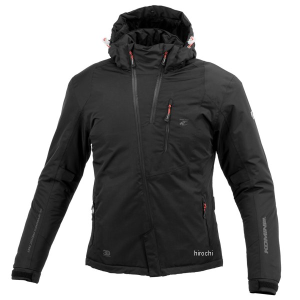 コミネ KOMINE 秋冬モデル プロテクトウインターパーカ ネオブラック WMサイズ 4582611192399 WO店