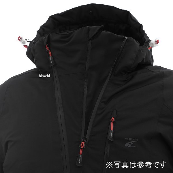 コミネ KOMINE 秋冬モデル プロテクトウインターパーカ ネオブラック/赤 Lサイズ 4582611192528 WO店_3