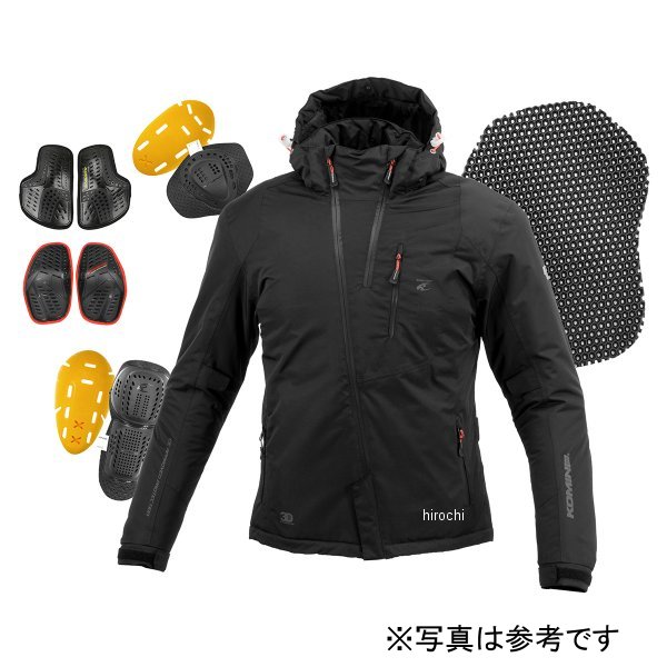 コミネ KOMINE 秋冬モデル プロテクトウインターパーカ ネオオリーブ WLサイズ 4582611192573 WO店_2
