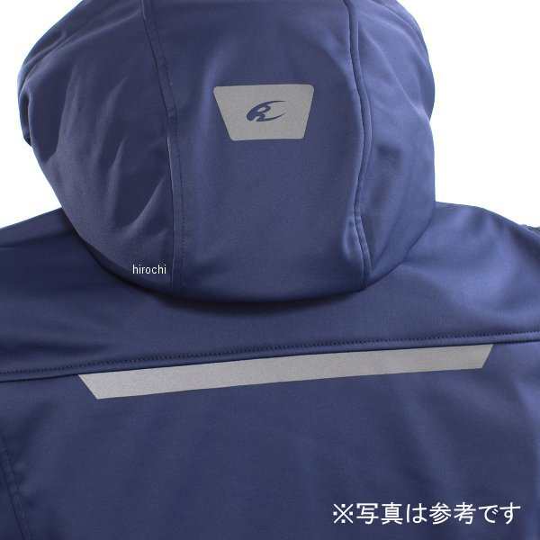 KOMINE ウィンタージャケット 3XL ブラック/ブルー くるっ