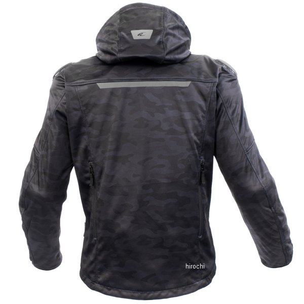 コミネ KOMINE 秋冬モデル ハイプロテクトソフトシェルシステムパーカ ブラックカモ Sサイズ 4582611197332 WO店