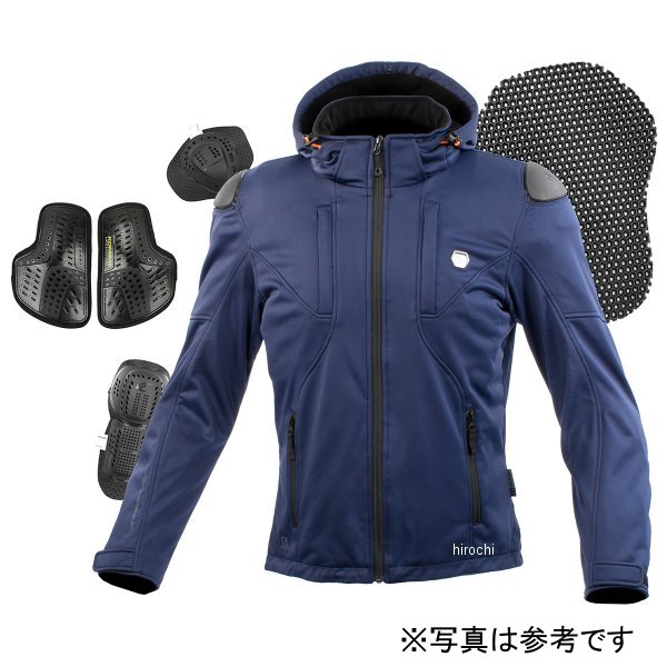 コミネ KOMINE 秋冬モデル ハイプロテクトソフトシェルシステムパーカ ブラックカモ Sサイズ 4582611197332 WO店