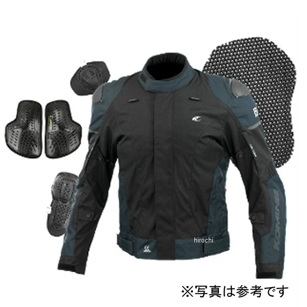 コミネ KOMINE 秋冬モデル プロテクトRスペックシステムジャケット 黒 2XLサイズ 4582611197424 WO店