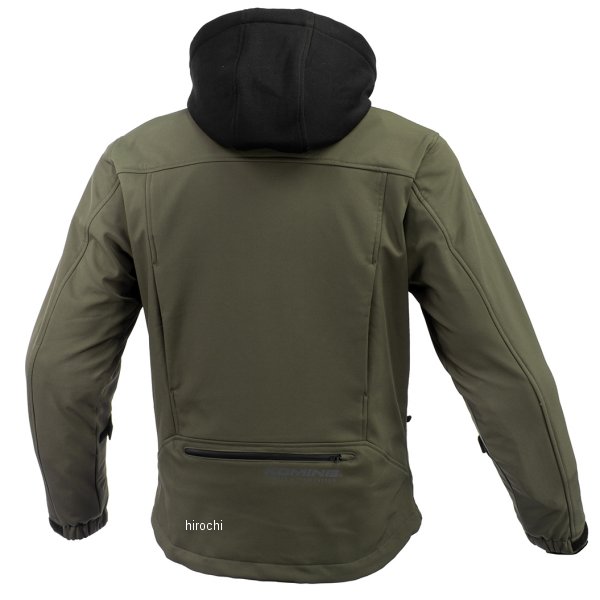 コミネ KOMINE 秋冬モデル プロテクトソフトシェルウインターパーカ ネオオリーブ XLサイズ 4582611192849 WO店