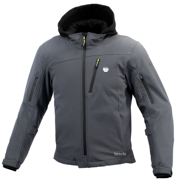 コミネ KOMINE 秋冬モデル プロテクトソフトシェルウインターパーカ バソルトグレー Mサイズ 4582611192894 WO店