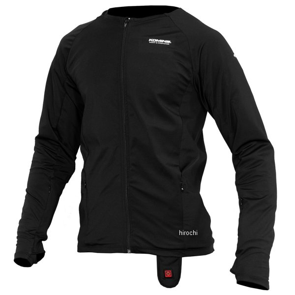 コミネ KOMINE 秋冬モデル 12V WP ストレッチE ミドルインナーウェアー 黒 XLサイズ 4582611195222 WO店