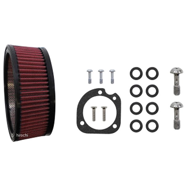 S&Sサイクル S&S CYCLE AIR CLEANER A-STNG 07-22B 1010-2968 WO店