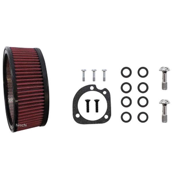 S&Sサイクル S&S CYCLE AIR CLEANER A-STNG 07-22R 1010-2969 WO店